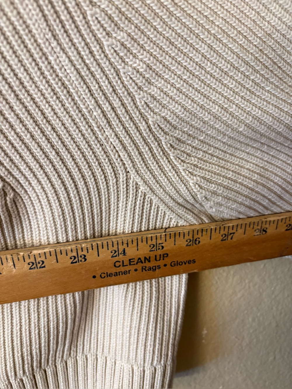Lululemon Cream Ribbed Cardigan XL Oversized Cozy Knit Sweater - Picture 8 of 9
